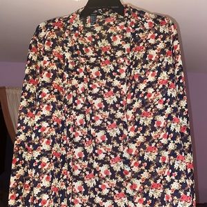 Gently used button up blouse